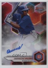 2023 Bowman's Best Best of 2023 Auto Refractor Derniche Valdez #B23-DV Auto sq1