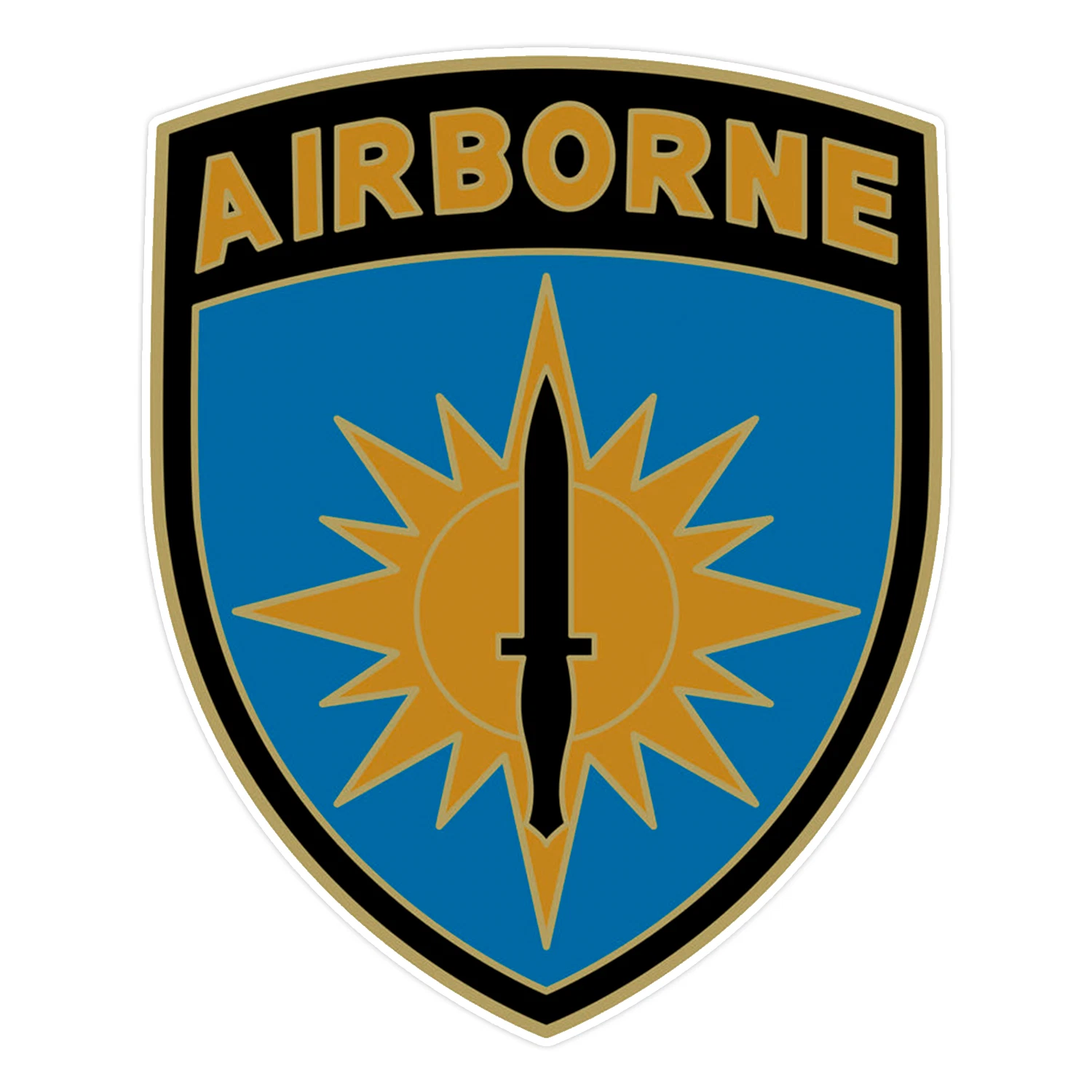 Special Operations Command Pacific Combat Service Badge Bumper Sticker