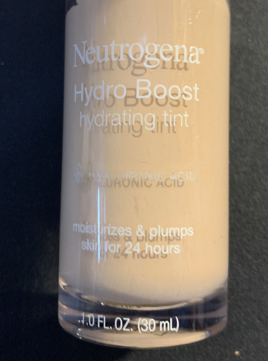 3 Neutrogena Hydro Boost Hydrating Tint Hyaluronic Acid 1.0floz Classic Ivory 10