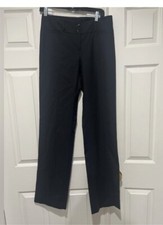 Dolce &Gabbana Women’s Black White Stripes Wide Leg Career Pants Trousers 42