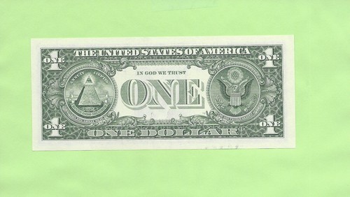 2017 ..UNCIRC $1 F 7487 4581 D .... 2017 $1 F-D NICE NOTE FRN - Picture 2 of 2