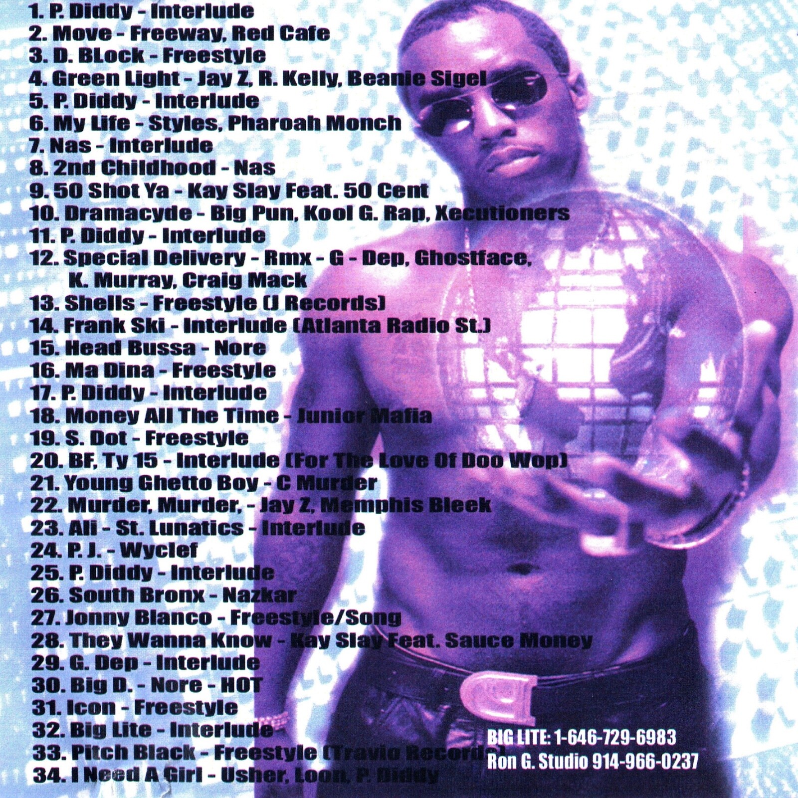 DJ RON G - SPECIAL DELIVERY - HIP HOP RAP NYC MIXTAPE MIX CD | eBay