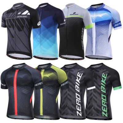 Herren Radfahren Atmungsaktiv Radtrikot Fahrradtrikot Cycling Jersey Kurzarm