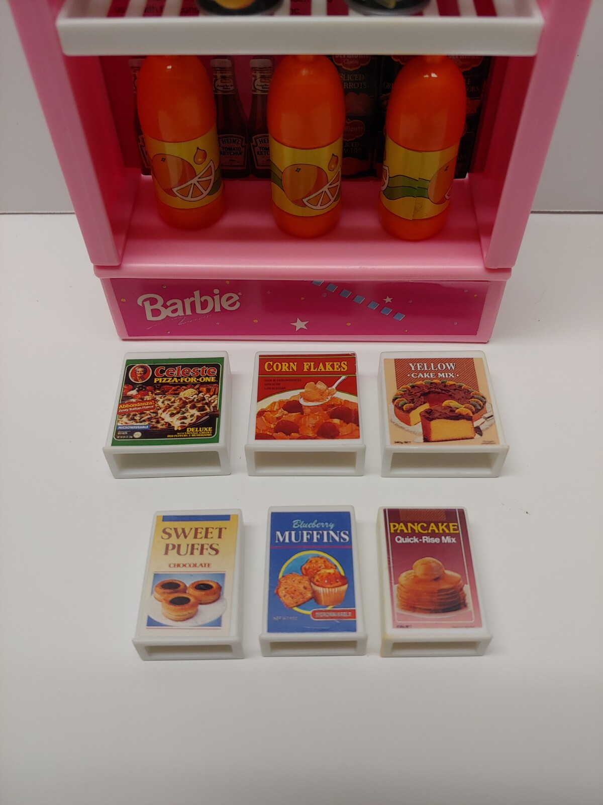 Barbie Grocery Set Toy 1992 Mattel With Pretend Mini Food eBay