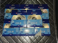 Verbatim 97955 CD-R 52X 700Mb 10Pk 80 Total CD-R