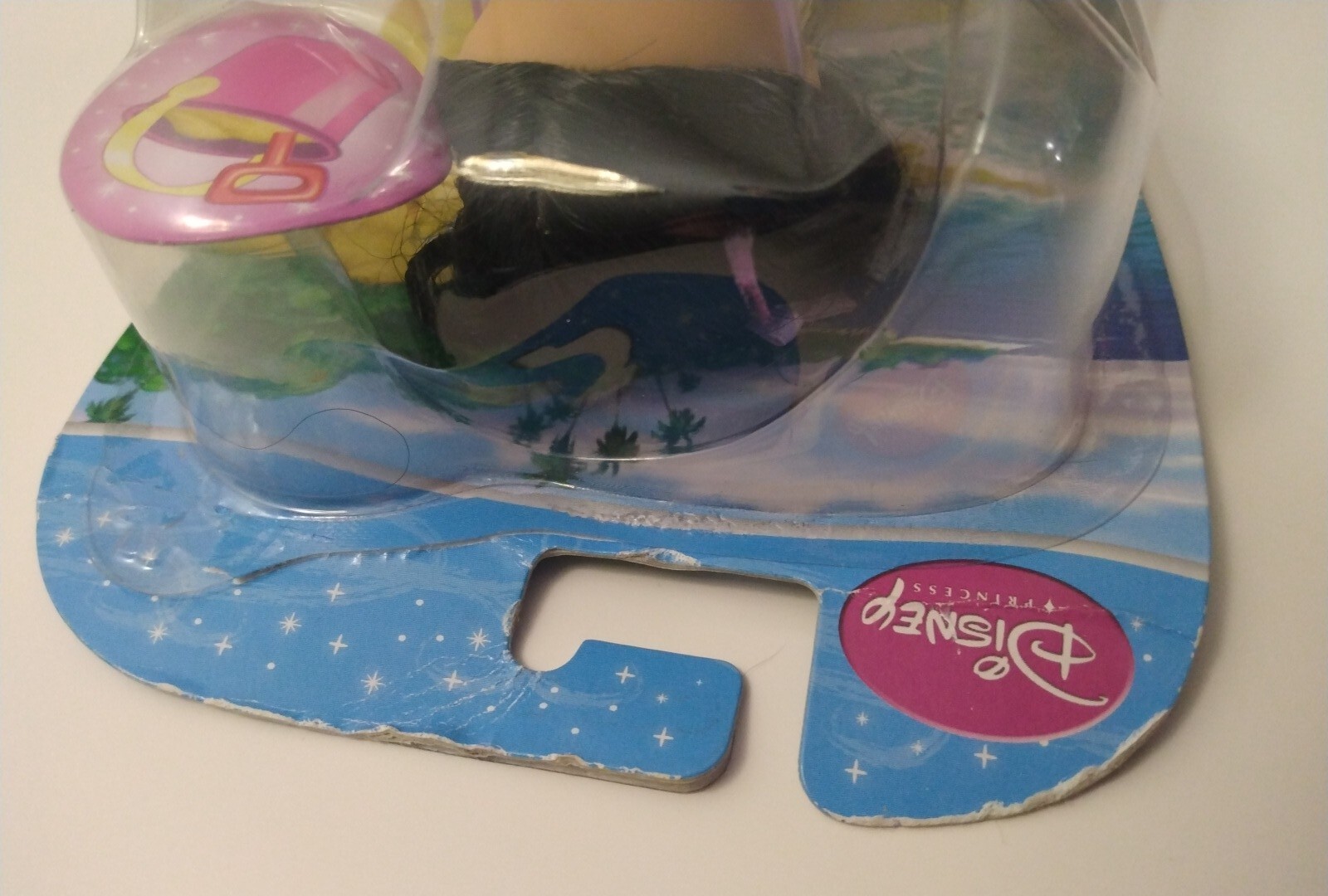 Disney Princess Jasmine Baby Doll Enchanted Nursery Mattel 2007  5&rdquo; Beach Sealed