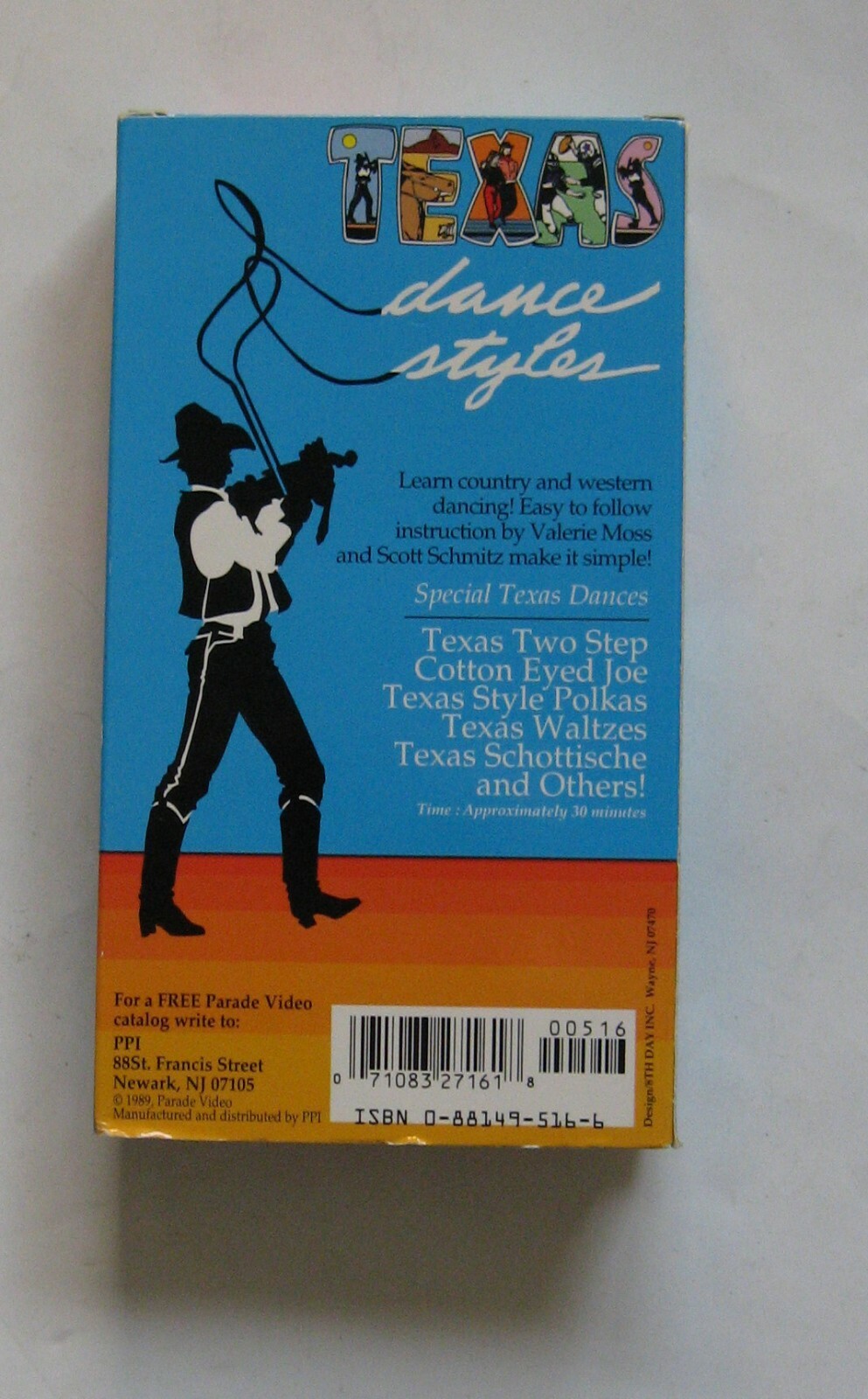 Country Dance Texas Style vhs Cotton Eyed Joe Two Step Waltzes