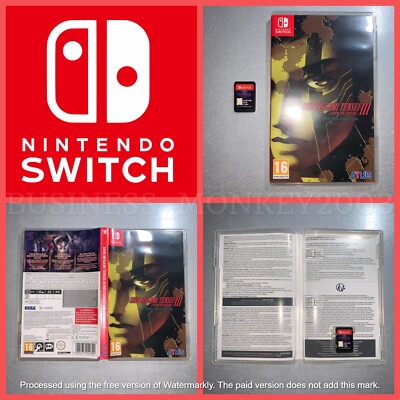Shin Megami Tensei III (3): Nocturne HD Remaster   Nintendo Switch