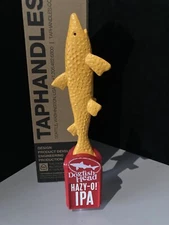 🔥 New Dogfish Head Hazy O Ipa Yellow Beer Tap Handle Bar Kegerator Lot Pull