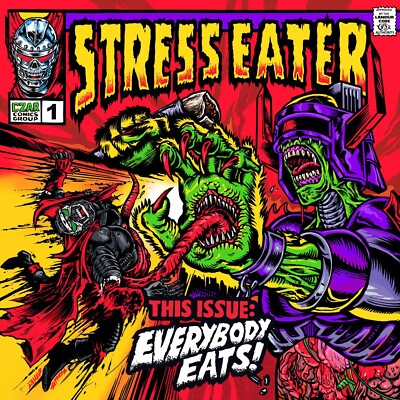 STRESSFRESSER LP Jeder isst CZARFACE mit ICE T schwarz VINYL Album VERSIEGELT