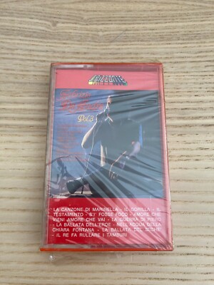 Fabrizio De Andre _ Vol. 3 _ MC K7 Musicassetta _ Ricordi ORK78899 NO BARCODE