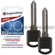 2 For New Replacement Transponder Ignition Ke...