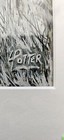 Watercolor Art of Wintery River and Landscape Signed By Artist Potter. Vintage  — photo 6