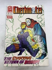 Checkmate #21 1989  The Shocking Return Of Bishop! DC comics