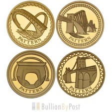 £1 One Pound Proof Gold Coin - Pattern