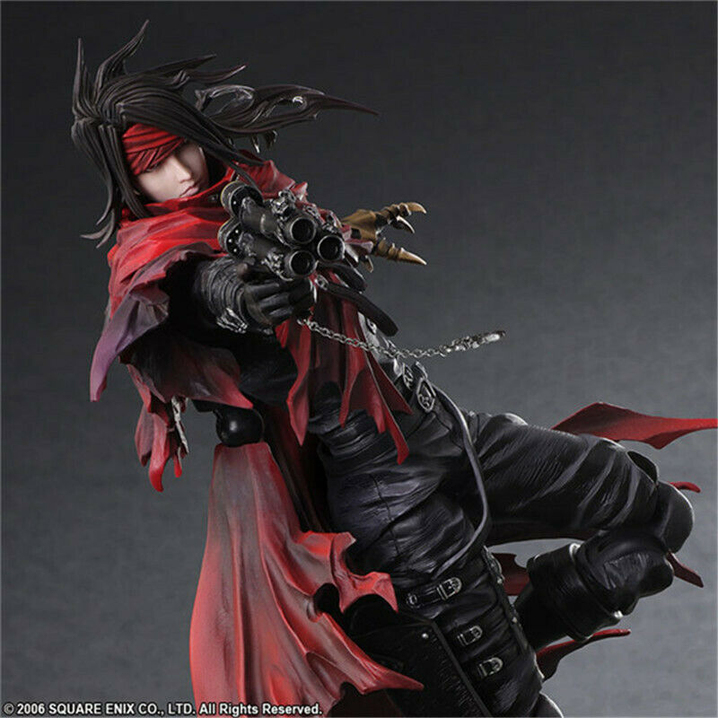 PLAY ARTS Kai Vincent Valentine フィギュア Play Arts Kai Final Fantasy VII Vincent Valentine PVC Action