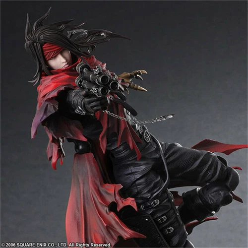 Play Arts Kai Final Fantasy VII Vincent Valentine PVC Action Figure in Box New - Picture 9 of 11