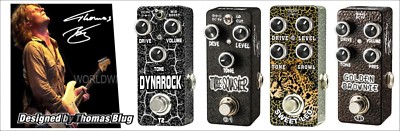 XVIVE Thomas Blug Sortiment - Golden Brownie Verzerrung, Röhrenzerkleinerer Overdrive