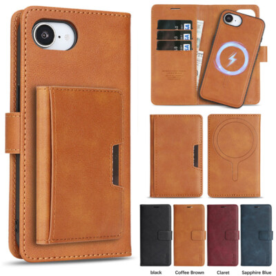 Multifunction Leather Wallet Magnetic Phone Case Cover for Samsung Galaxy iPhone