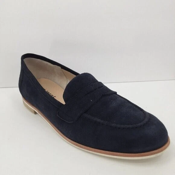 Jon Josef Azul Marino Gamuza Mocasín Slip-on Zapato España Plano Preppy Mujer 9 Foto 4 de 4