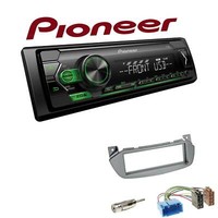 Pioneer Autoradio Android USB AUX Mit Einbauset FüR Suzuki Alto Ab 2009 Silber