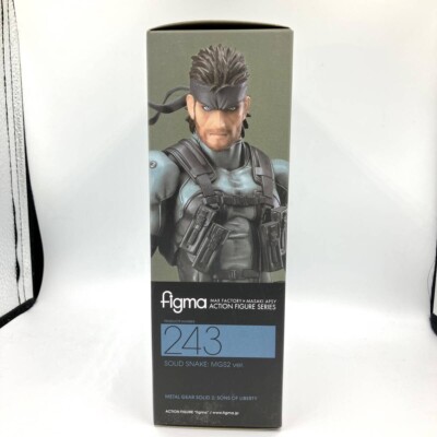Figma 243 Metal Gear Solid 2 Sons of Liberty Solid Snake MGS2 Ver