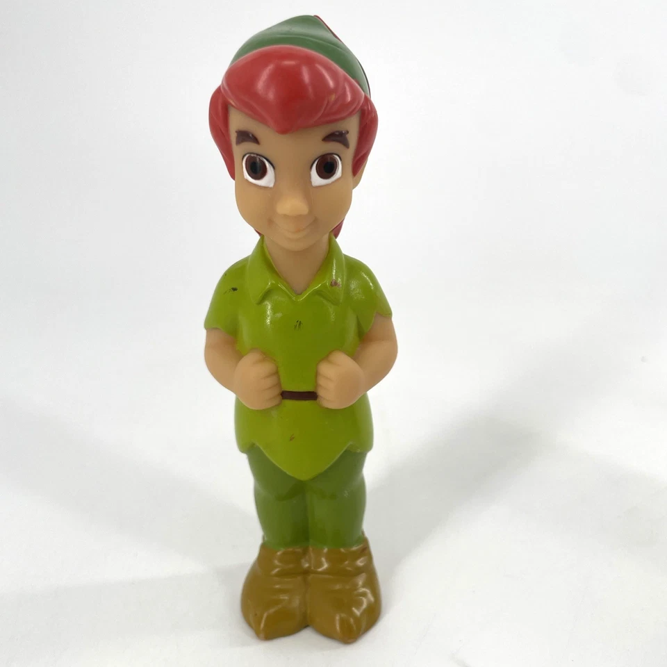 Disney Baño Apretar Juguetes Lote de 5 Vinilos Pinocho Aladdin Alice Peter Pan Dopey Foto 2 de 4