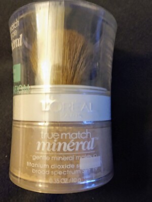 L Oreal True Match Mineral Gentle Mineral Makeup SPF 19, Soft Ivory, 456. NEW