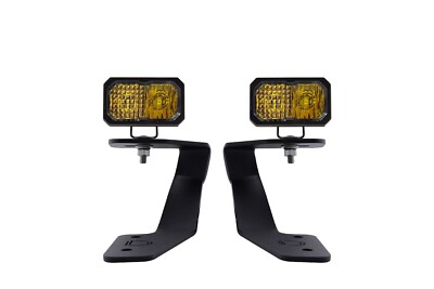 Diode Dynamics Amber SSC2 Sport Ditch Light Kit For 18-23 Subaru WRX/Crosstrek