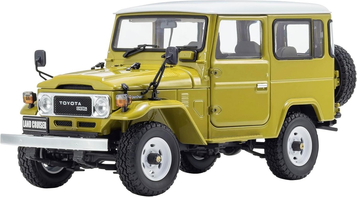 Kyosho Original 1/18 TOYOTA LAND CRUISER 40 VAN Yellow KS08971Y