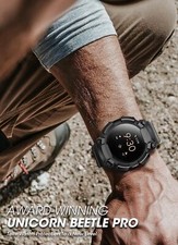 For Google Pixel Watch 41mm Wristwatch Strap Bands SUPCASE Sporty Bands BLACK