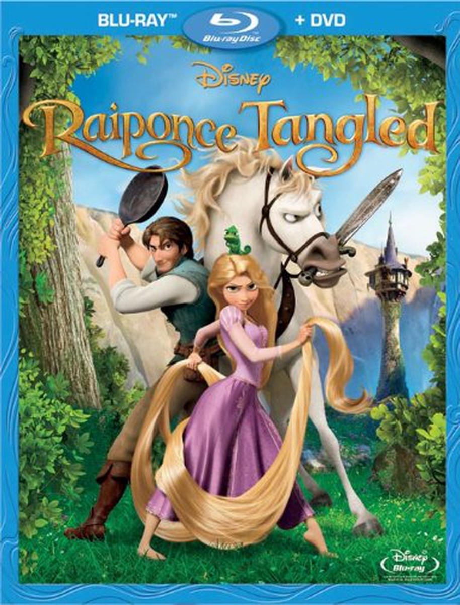 Raiponce Tangled (Bilingual) [Blu-ray DVD] 786936811056