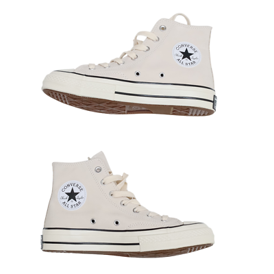 CONVERSE Size 5M 7W Unisex 166408C Chuck 70 HI Natural Ivory/Egret