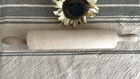 Awesome 1930's Farmhouse Primitive Wood Rolling Pin Food Masher 2 Spoons USA — photo 3