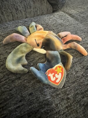 HARD TO FIND Claude Ty Beanie Baby 414 Tush Tag