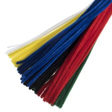 Trimits Chenilles 6mm x 30cm Assorted - Pack of 100
