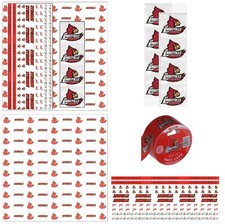 University of Louisville Cardinals NCAA Scrapbook Kit Paper Stickers U-CHOOSE