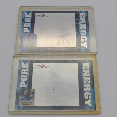 1996 Pinnacle Laser View JOHN ELWAY #32 Pure Energy Hologram Emmitt Smith #31