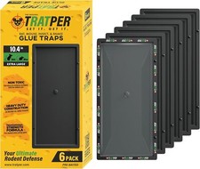 Glue Traps for Mice,Rat,Mouse,Snake,Lizard,Insect. Extra Strength,Pre-Baited Adh