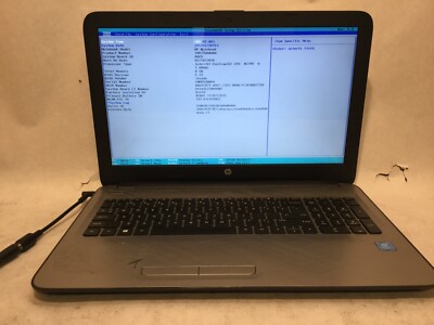 HP 15-ac158nr / Intel Pentium N3700 @ 1.60GHz / (MISSING PARTS!) -MR