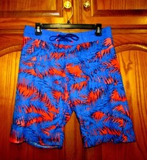 OLD NAVY YOUNG ADULT BOARD SHORTS/UNLINED SWIM TRUNKS SZ S WAIST 31" X 9"INSEAM