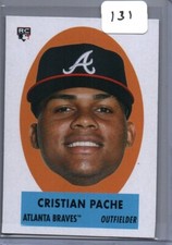 2021 Topps Archives - 1963 Topps Peel-Offs Cristian Pache #69PO-12 (RC)