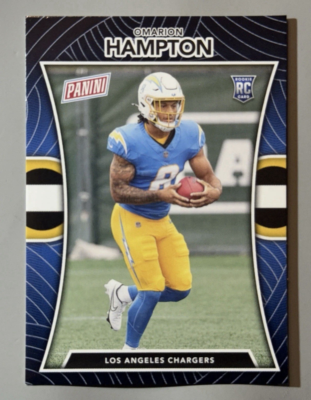 Omarion Hampton 2025 Panini The National NSCC VIP Exclusive Rookie Chargers VIP5