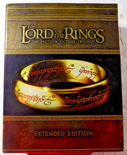 LORD OF THE RINGS TRILOGY Blu Ray Boxed Set THREE DVDS