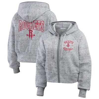 Women's WEAR by Erin Andrews Heather Gray Houston Rockets Speckled Radiator