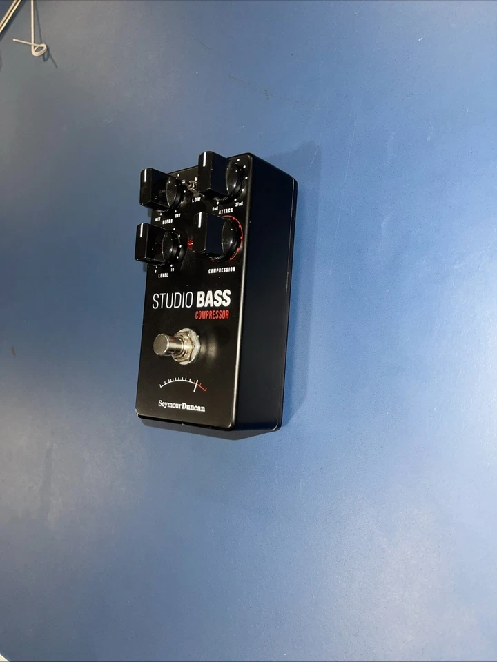 Pedal Compresor de Bajo Seymour Duncan Studio Grado de Estudio de Bajo de Alta Calidad Foto 3 de 4