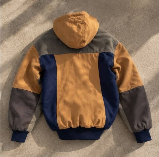 Carhartt Vintage Jacket Mens Size M Reworked Patchwock Winter Jacket - second product detail image