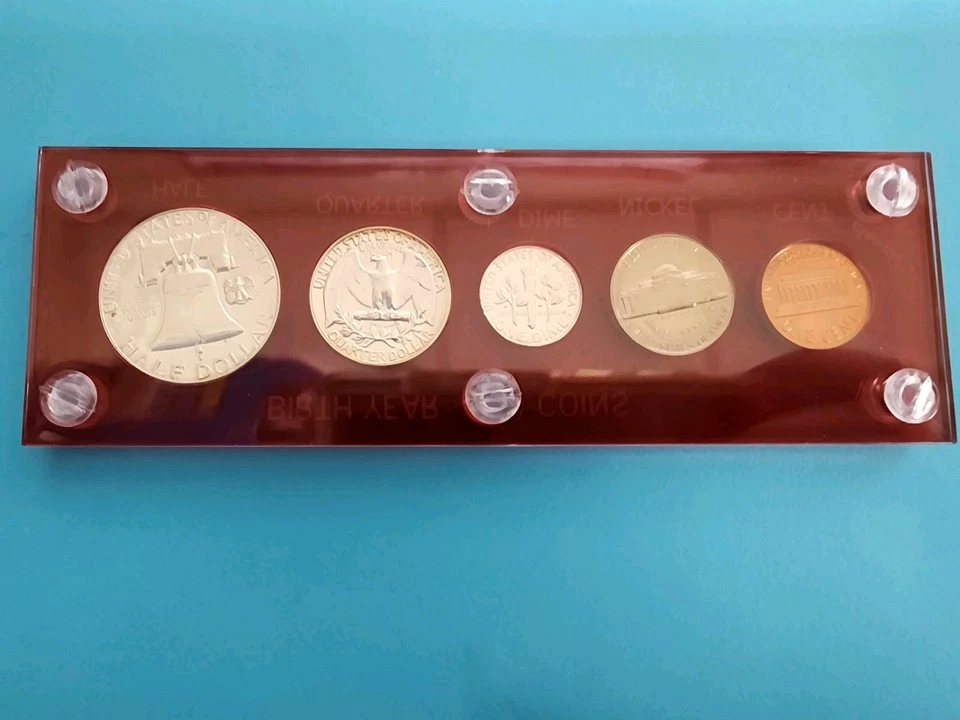 1961 MINT SILVER SET of U.S. COINS UNCIRCULATED - Image 3 of 3