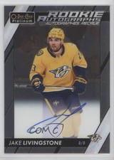 2023-24 O-Pee-Chee Platinum Rookie Auto Jake Livingstone #R-LI Auto 0cv