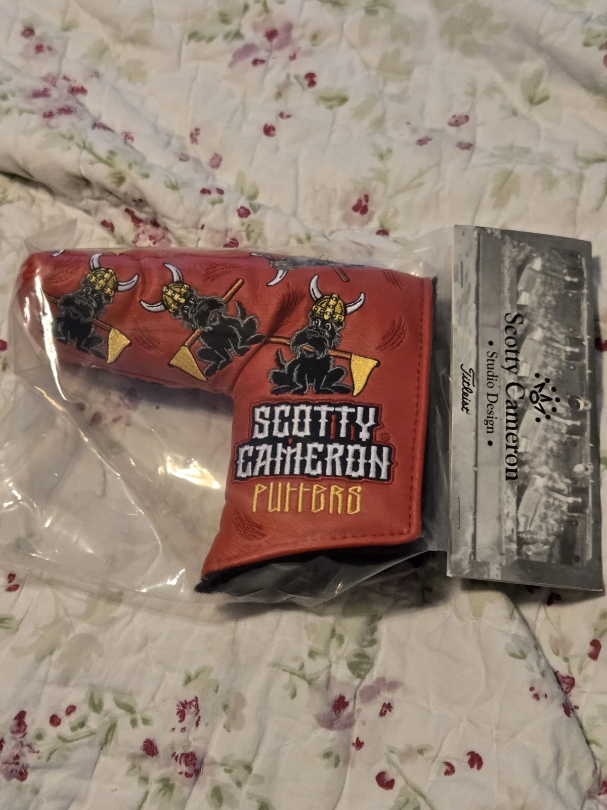 Scotty Cameron 2024 PGA Valhalla Viking Scotty Dog Blade Headcover NEW NIB